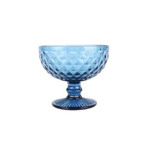 Autre Drinkware Court Fat Coloré Cristal Verre Grand Gobelets Coupe Dessert Crème Glacée Européenne Rétro Épais Bol À Vin Décoration De Fête D Dh5A6