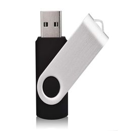 Autres lecteurs de stockage 1pcs 1 Go 2 Go 4G 8 Go 16 Go 32 Go 64 Go 128 Go USB Flash 20 Memory Stick Fold Storage Thumb Drive Pen Pivotant Drop Deli Dhu1M