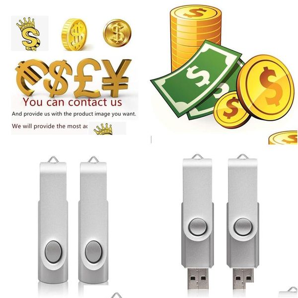 Otras unidades Almacenamientos Sier 32 GB USB 20 Flash Giratorio Giratorio Pulgar Pendrives 16 GB Memoria plegable para computadora portátil Libro Tableta DHZ2X