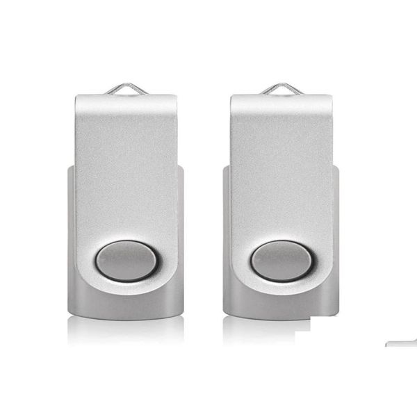 Otras unidades Almacenamientos Sier 32 GB USB 20 Flash Giratorio Giratorio Pulgar Pendrives 16 GB Memoria plegable para computadora portátil Libro Tablet DHCG5