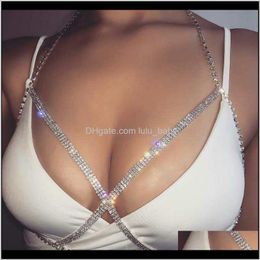 Autre livraison directe 2021 chaînes de cristal Sexy chaîne de plage d'été mode Bikini corps accessoires bijoux pour femmes et filles Qrsvy