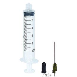 Autres composants électroniques Seringues de 10 ml avec aiguille à pointe émoussée 14G 1,5 Grand paquet de 50 Drop Delivery Office School Business Industr Dhzyy