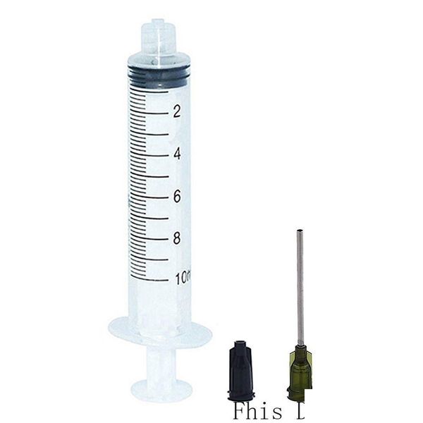 Autres composants électroniques Seringues de 10 ml avec 14G 1,5 Pack d'aiguilles à pointe émoussée de 50 Drop Delivery Office School Business Industrial Dh7L2