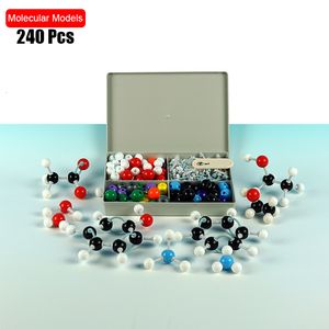 Autres composants électroniques 240 pièces ensemble de produits chimiques modèle kit de structure moléculaire et liaisons atomiques de chimie organique produits chimiques de laboratoire salle de classe hjug 230130