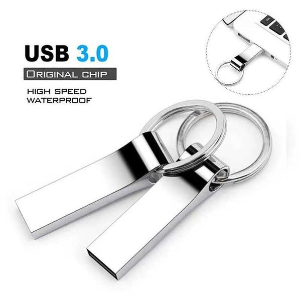 Otros componentes electrónicos Usb 3.0 2Tb U Disco 1Tb Pen Drive 32Gb2Tb Flash Pendrive Metal Expansión Gota Entrega Oficina Escuela Busi Dhi57