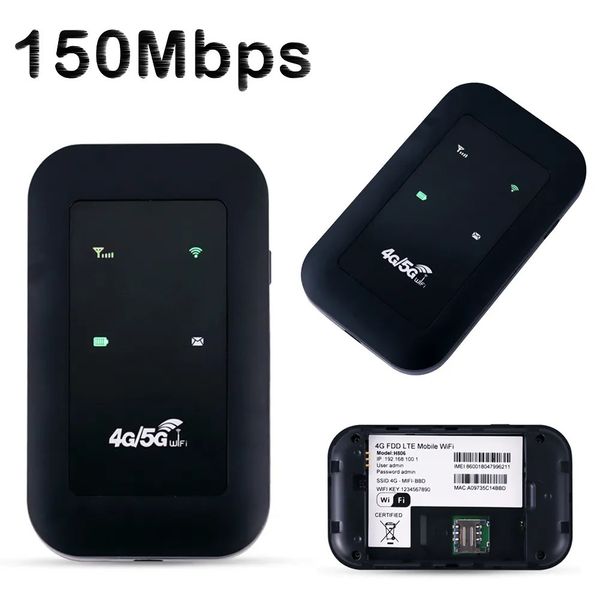 Autre électronique 4G LTE Routeur Pocket WiFi Répéteur Amplificateur de signal Réseau Expander Spot mobile Modem Mifi sans fil Emplacement pour carte SIM 230927