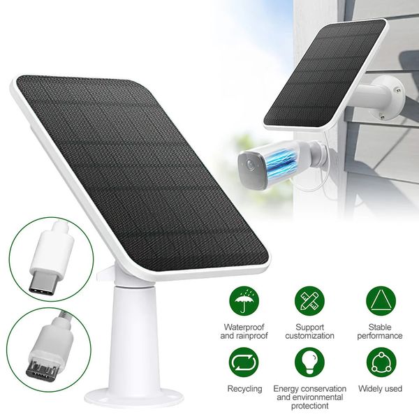 Autres appareils électroniques Panneaux solaires 4W pour support mural Eufy Eufycam 2 2 Pro 2C 2C Pro E avec câble d'alimentation de 9 8 pieds 231117