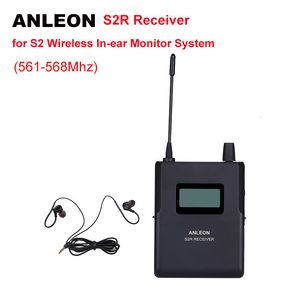 Andere elektronica anleon S2 -ontvanger voor draadloos persoonlijk in oormonitorysteem 863 865 670 680 526 535 561 568MHz IEM UHF Monitoring oortelefoon 230503