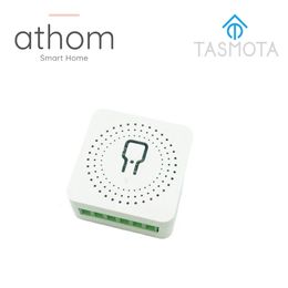 Overige elektronica Athom Smart Home voorgeflitst TASMOTA Mini-relaisschakelaar 3-weg 16A 230927