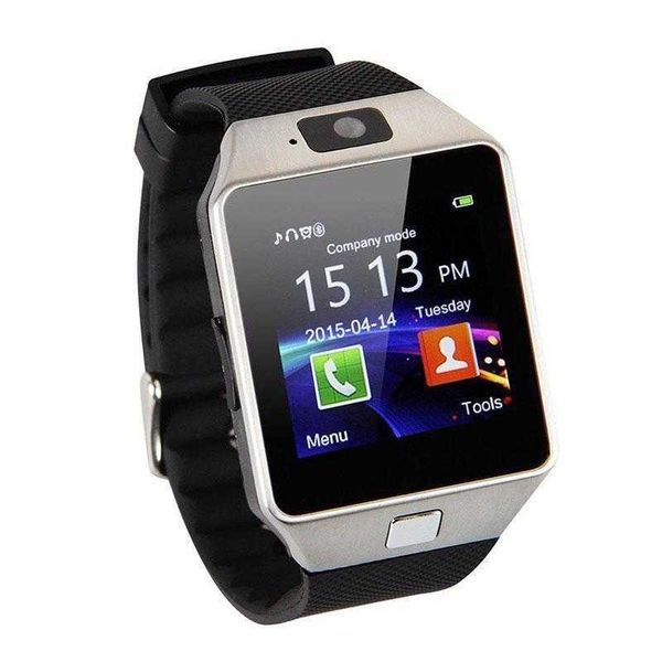 Autres appareils électroniques Dz09 montre intelligente Bluetooth montre téléphonique pour enfants carte à écran tactile multi-langue appel portable intelligent J240320