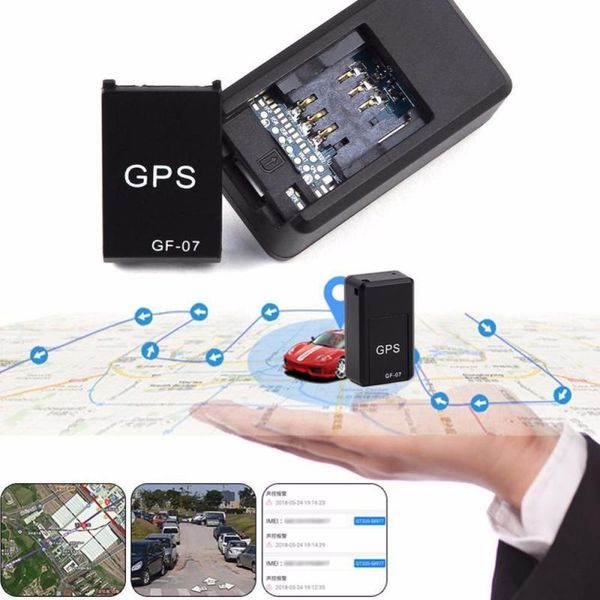 Otros dispositivos electrónicos GF07 Mini GPS Tracker El dispositivo de escucha Localizador remoto de vehículos infantiles Grabación de sonido Error Etiqueta inteligente Seguimiento Quad Band 221101