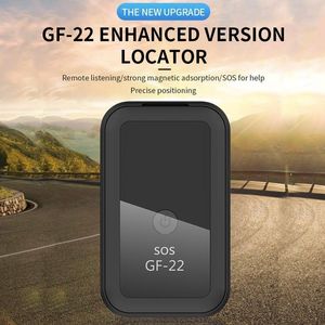 Andere elektronica GF22 Locator Anti-goed tracerapparaat Wireless Smart Precise Positioning Car Motorfiets Anti-diefstal Mini GPS Tracker 221101