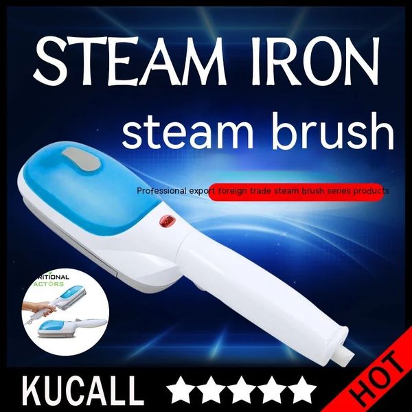 Autres appareils électroniques Portable Vêtement Steamer Brosse Flatiron Suspendu Machine à repasser Voyage Mini Steam Pressing Fer pour vêtements 231023