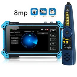 Andere elektronica IPC 5200 Plus Full HD 8MP IP CVI TVI AHD CVBS Monitor Camera IP Discovery 5inch IPS Touchscreen PTZ Control CCTV Tester Wanglu 221026