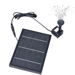 Otros componentes electrónicos Mini kit de bomba de agua solar 3W Panel solar Paisaje Piscina Fuente de jardín Bomba de agua CC sin escobillas Acuario Aspersor circulante 230715