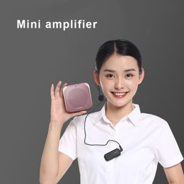 Autres appareils électroniques Rolton K400 Amplificateur de voix portable Amplificateur de mégaphone avec microphone filaire Loudser Ser Radio FM MP3 Formation des enseignants 230801