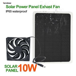 Otros productos electrónicos Ventilador de refrigeración solar 10W Panel solar 5V / 12V Tablero de carga Energía al aire libre Teléfono móvil portátil Módulo povoltaico Generación de energía 230715