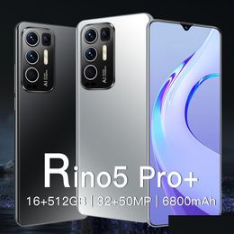 Andere elektronica Spot grensoverschrijdende mobiele telefoon Rino5Proaddlarge Sn Binnenlandse Android-smartphonefabrikant Overzeese distributie Dhzli