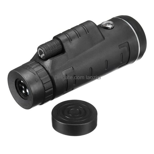 Autres Binocars de télescopes électroniques Professionnel 40x60 HD Vision nocturne Monocar Zoom Optical Spyglass Monocle For Sniper Hunting Rif Dhld0