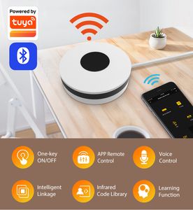 Autres appareils électroniques Tuya Smart WiFi RF433 IR Hub de télécommande pour Alexa Google Home Climatiseur TV Contrôleur universel infrarouge 230829