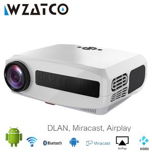Autres appareils électroniques WZATCO C3 Projecteur LED Android 11 0 WIFI Full HD 1080P 300 pouces Grand écran Proyector Home Cinéma Smart Video Beamer 230731