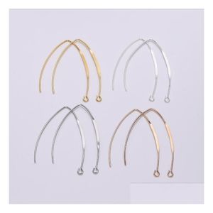 Autre Epacket Dhs VShape Big Earring Hook Diy Handmade Accessoire Gseg017 Bijoux Accessoires Ear Hooks Drop Delivery Findings Compo Dhcrz