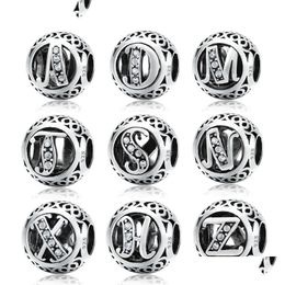 Autres Esign 925 Perles Sier Original Alphabet Fit DIY Charm Bracelet Sterling Lettre Charms Drop Livraison Bijoux Résultats Com Dhgarden Dhztk