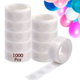 Otros suministros para fiestas y eventos 1/10 rollos de puntos adhesivos de doble cara transparentes y extraíbles para globos, cinta adhesiva para manualidades de bricolaje, bodas, cumpleaños, decoración 230603