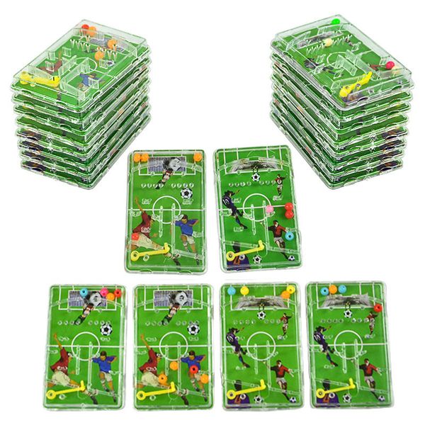 Autres fournitures de fête d'événement 1020pcs football football labyrinthe jeu pour enfants début jouet éducatif partie jouer balle football jouets enfants sport anniversaire portable cadeau 230824