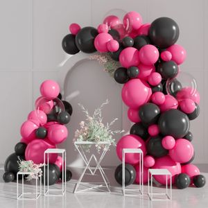 Andere evenementenfeestje benodigdheden 103 PCS Peach Pink Black 5 