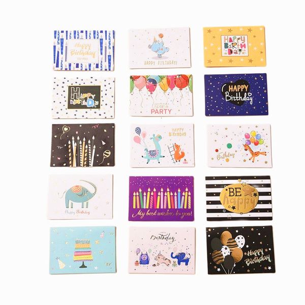 Autres fournitures de fête d'événement 15pcs CARTES D'INVITATION DES CADES