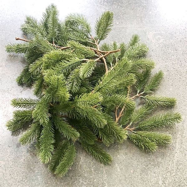 Autres fournitures de fête d'événement 180cm Plantes artificielles Guirlande de Noël Couronne de Noël Décoration de mariage Décoration de mariage Pine Tree Rotin Ornement suspendu pour enfants 220916