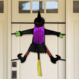Andere evenementenfeestjes 2023 Halloween Witch Doll Courtyard crasht in boomdecoratie speelgoed grappige deur veranda decors 230816