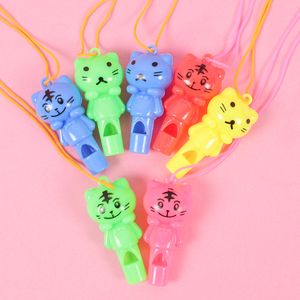 Autres Fournitures De Fête D'événement 20 Pcs Mignon Animal Chat Sifflets Cheerleading Sports Jouets pour Enfants Enfants Faveurs D'anniversaire Goodie Bag Pinata Fillers Cadeaux 230607