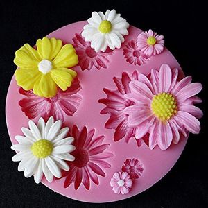 Autres fournitures de fête d'événement 3D Fleur Silicone Moules Fondant Craft Gâteau Bonbons Chocolat Sugarcraft Glace Pâtisserie Outil De Cuisson Moule 230923