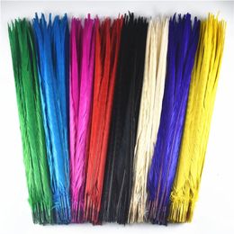 Otros suministros para fiestas de eventos 40-45 CM 16-18 "Plumas de cola de faisán de cuello redondo para hacer joyas Plumas para manualidades Pluma de faisán Carnaval Assesoires Plume 231114