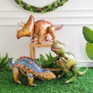 Autres Fournitures De Fête D'événement 4D Géant Assembler Des Ballons En Feuille De Dinosaure Animaux Décorations D'anniversaire Pour Enfants Ballon Garçon Enfants Jouets 230522