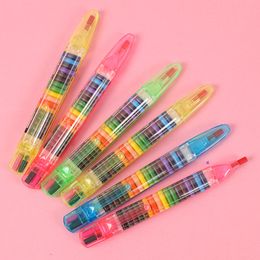 Overige Evenementen Feestartikelen 4Pc 20 Kleuren Waskrijt Tekenen Schilderen Speelgoed Babysouvenirs Huwelijksgeschenken voor gasten Kinderen Terug naar school Cadeau Gunsten 230607