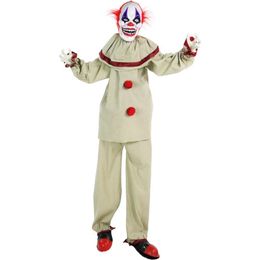 Overige feestartikelen voor evenementen 5-Ft. Animatronic Clown Halloween-decoratie voor binnen en buiten 230912