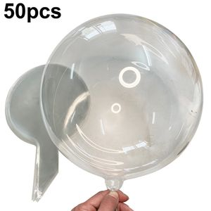 Otros suministros para fiestas de eventos 50 unids Bobo Globo Transparente Bubble Ballon Clear Inflable Helio Globos Boda Cumpleaños Baby Shower Suministro 10-36 pulgadas 230131