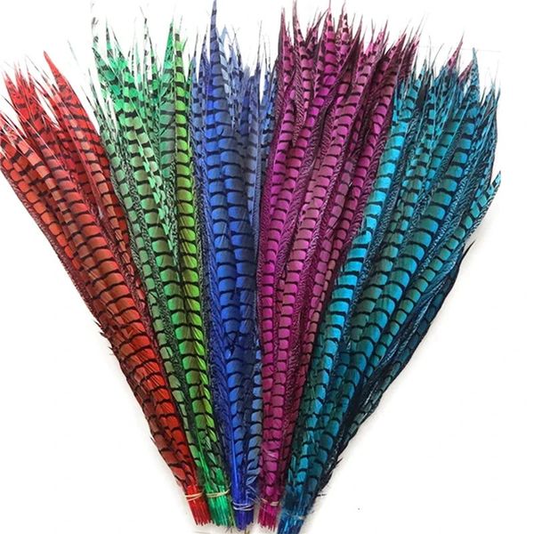 Otros suministros para fiestas de eventos 50 piezas / lote de plumas de faisán de Amherst de colores para manualidades Decoración de plumas largas y grandes con decoración de bodas navideñas de carnaval 231116