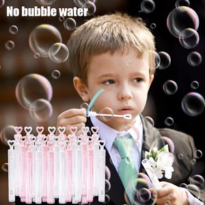 Autres fournitures d'événement Fournitures 50pcs / lot love coeur Bubble Bubble TUBE TUBE BULLE BOODE BOUTAL DU MÉDICATION Festival d'anniversaire Décoration Kids Toy 230425