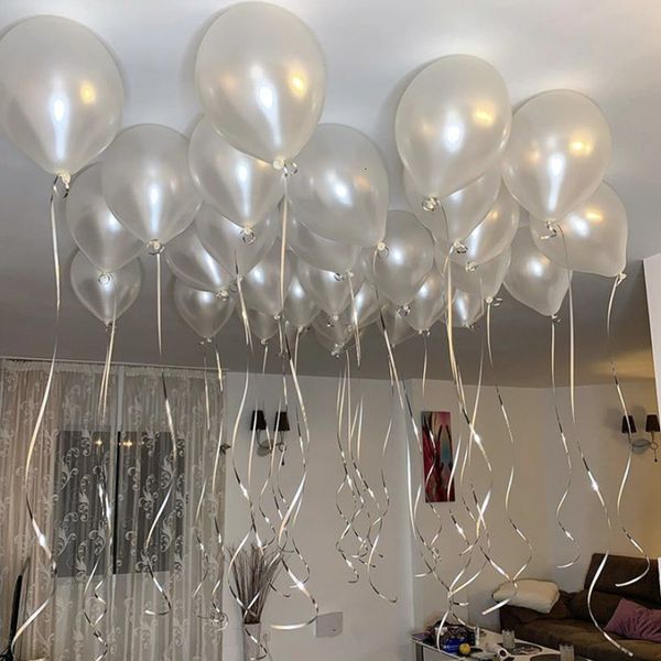 Otros suministros para fiestas de eventos 51012 pulgadas Globo de perlas blancas lechosas Decoración de bodas Globos nacarados hawaianos Decoración de guirnaldas Fiesta de cumpleaños Juguete 230825