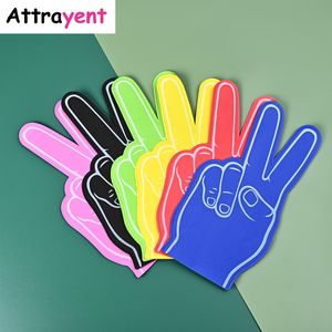 Otros suministros para fiestas de eventos 6pcs EVA Guante Clap Hands Cheer Fingers Palm Cheerleader Team Spirit Fans Training Pompom Mountainboard Basketball 230627