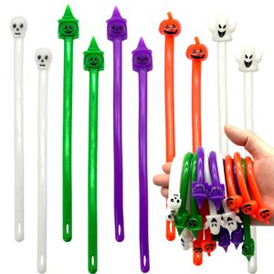 Otros suministros para fiestas de eventos 6 piezas Pulsera elástica de Halloween Calabaza Murciélago Fantasma Juguetes para niños Favores Trick or Treat Goodie Gifts Bag Filler 230808