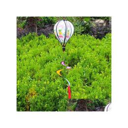 Autres événements Fourniture de fête Air Balon à pavillon extérieur Jardin Decorative Decorative Color Wind Spinners Jn09 Drop Livrot Home Festive DH6QH