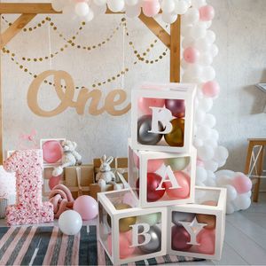 Autres fournitures de fête d'événement décoration d'anniversaire pour enfants fête de ballon/Halloween/mariage/noël boîte mariage bébé douche 230404