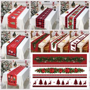 Otro evento Suministros para fiestas Camino de mesa de Navidad Paño Feliz decoración para el hogar Mantel Adorno de Navidad Navidad Natal Noel Año Regalo 230422