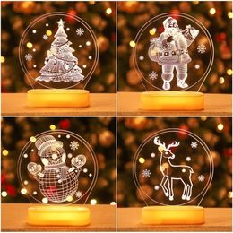 Andere evenementenfeestjes Kerst speelgoed LED Licht Merry decoraties voor thuis ornament Navidad Noel Xmas Gifts Cristmas YE 220908