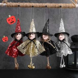 Autres fournitures de fête d'événement mignon Halloween citrouille pendentif fantôme sorcière poupée ornements décoration bricolage décorations pour la maison 2023 enfants cadeau Q231010